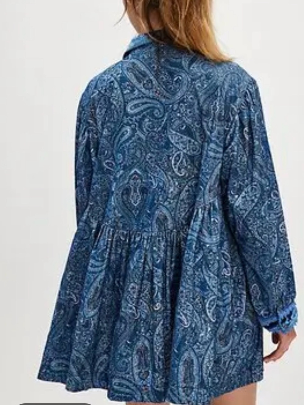 Free People - lucille corduroy mini dress - NWT - Picture 2 of 6